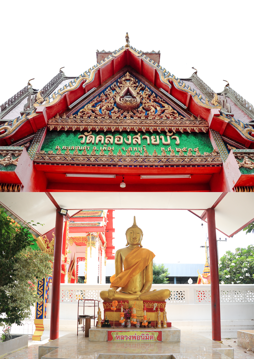 แหล่งเรียนรู้วัดคลองสายบัว บ้านคลองสายบัว อ.เมือง จ.ลพบุรี
