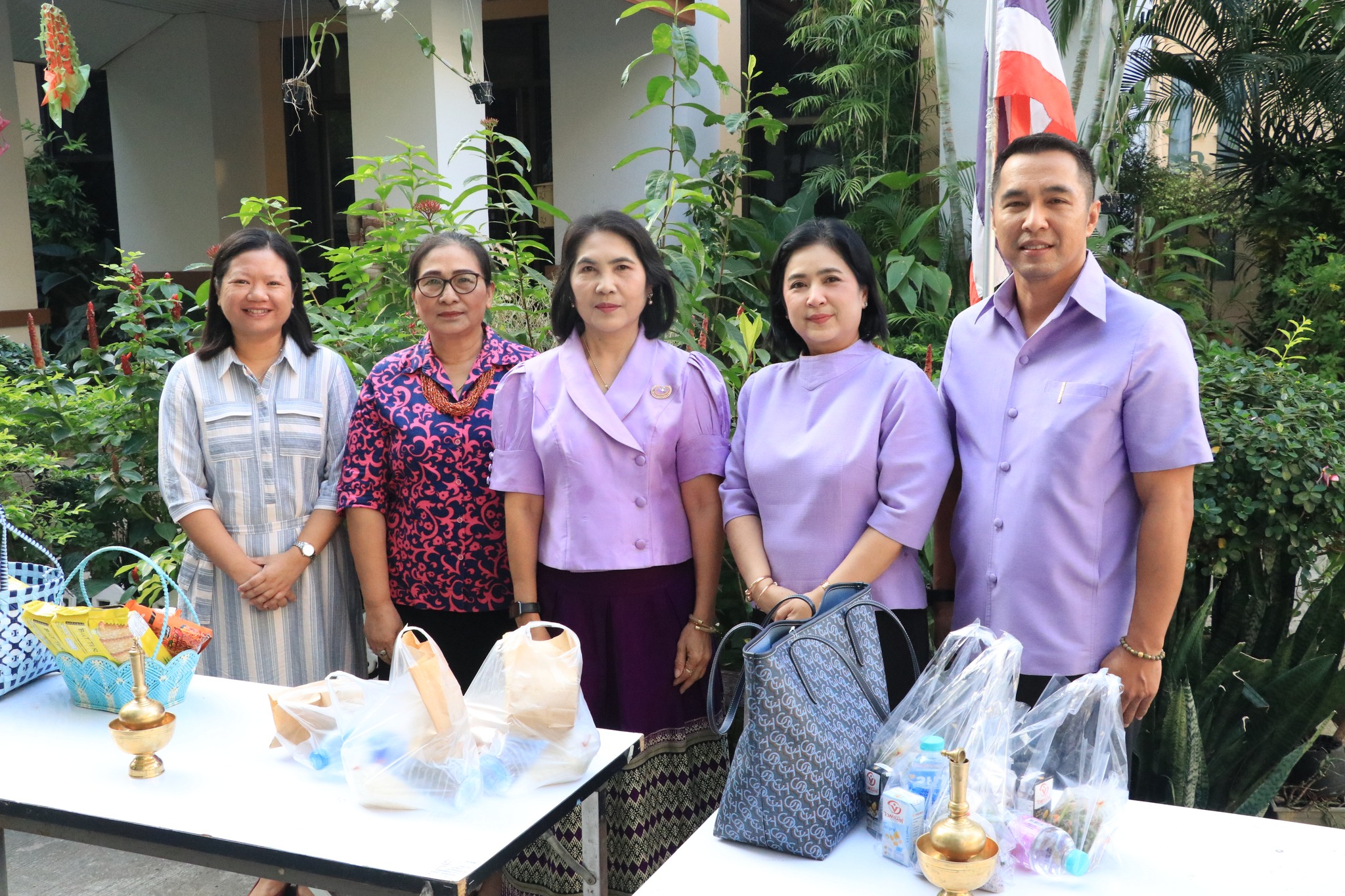 กิจกรรมตักบาตรประจำสัปดาห์ วันอังคารที่ 9 มกราคม 2567