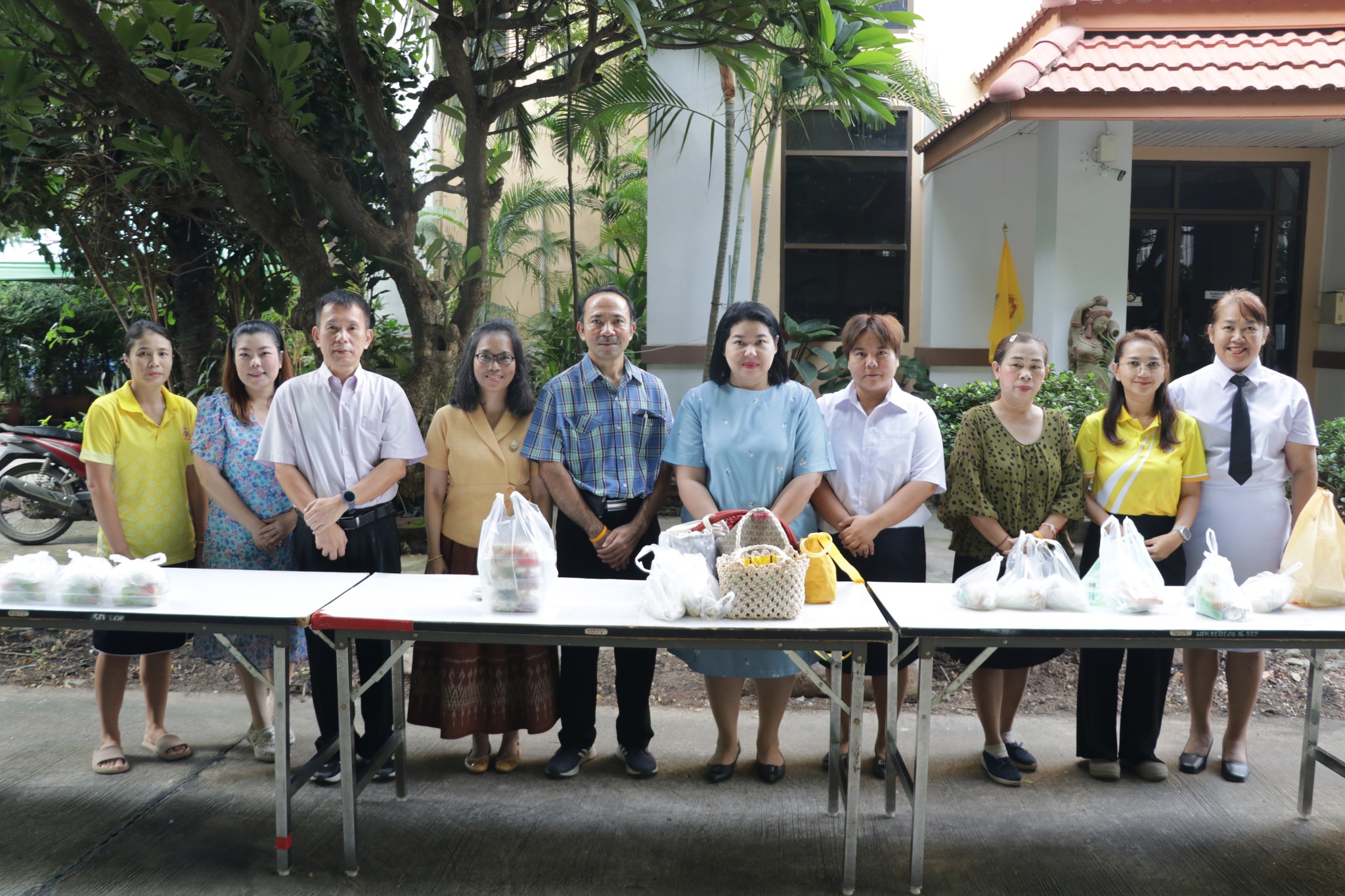 กิจกรรมตักบาตรประจำสัปดาห์ วันพุธที่ 7 สิงหาคม 2567