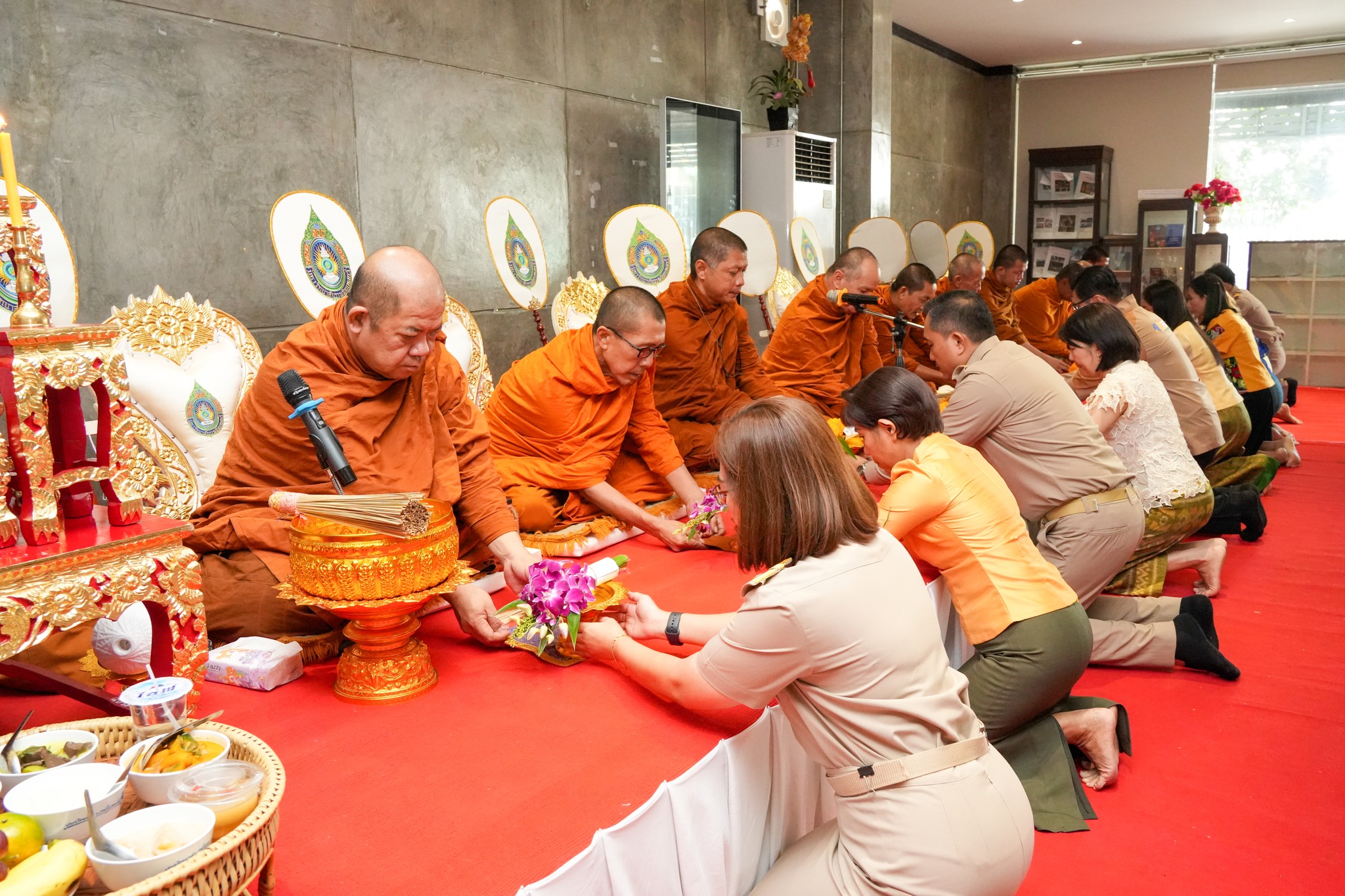 กิจกรรมพิธีบำเพ็ญกุศลทักษิณานุปทาน