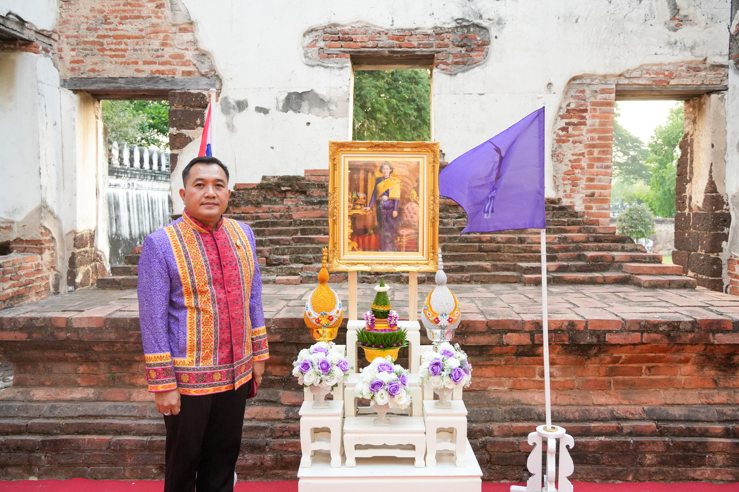 กิจกรรมเทิดทูนสถาบัน สร้างสรรค์วิถีไทย ร่วมใจเข้าวังฟังธรรม ครั้งที่ 1 เนื่องในโอกาสวันคล้ายวันพระราชสมภพสมเด็จพระกนิษฐาธิราชเจ้า กรมสมเด็จพระเทพรัตนราชสุดาฯ สยามบรม