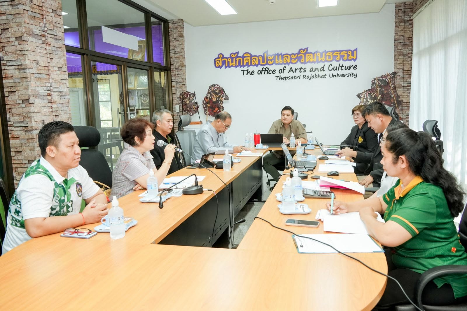 การประชุมคณะกรรมการประจำสำนักศิลปะและวัฒนธรรม ครั้งที่ 1/2569 ณ ห้องประชุมชัยพฤกษ์ ชั้น 2 อาคารสำนักศิลปะและวัฒนธรรม
