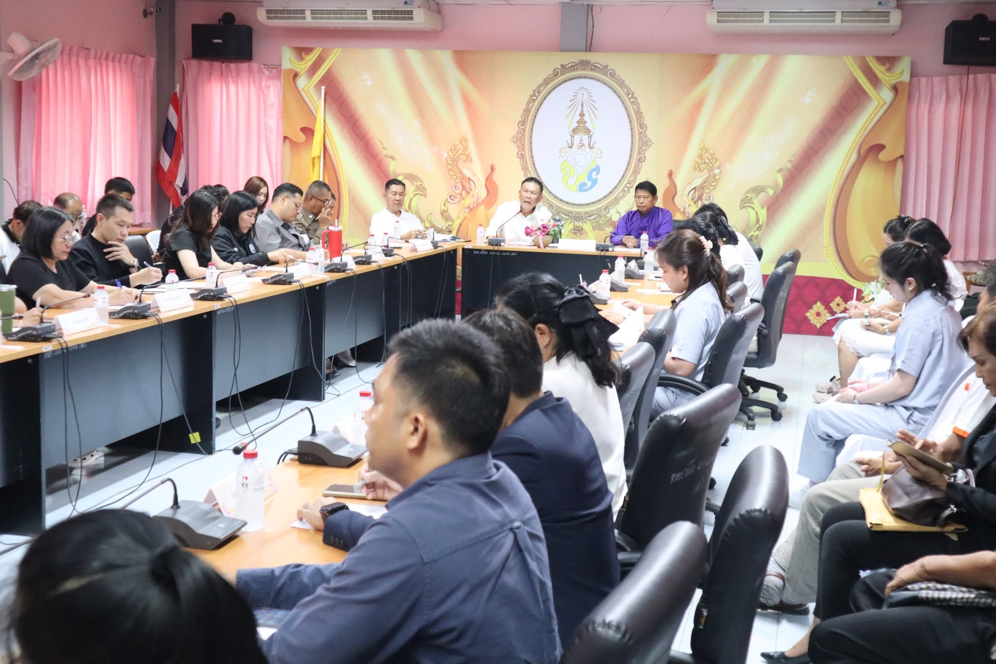 การจัดประชุมหารือการดำเนินงานโครงการสืบสานวัฒนธรรมประเพณีแห่เทียนพรรษา ประจำปี 2569